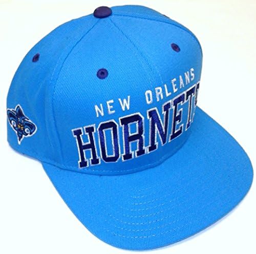 Бейзболна шапка adidas NBA New Orleans Hornets с плосък козирка - OSFA - NG13Z Тюркоаз