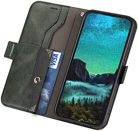 Ranyi за Cloud Mobile Stratus C7 Case чанта за Носене Stratus C7, Луксозен Кожен Магнитен Калъф-портфейл с Отделения за кредитни карти, Панти Чанта-портфейл-награда на стойка за Cloud Mobile