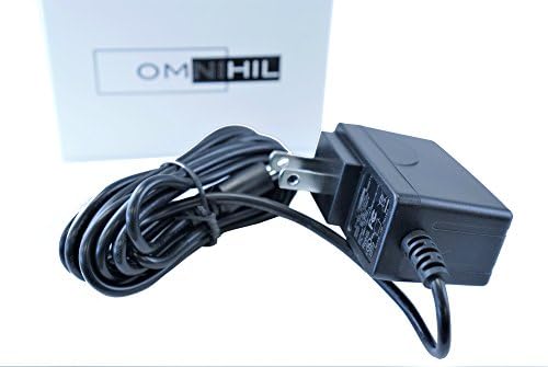 Захранващ Адаптер Omnihil 5 Волта 2 Ампер, за променлив ток-постоянен ток, Включете 2,1 mm X 5,5 мм, Регулируема Мрежовия щекер 5 В 2 а