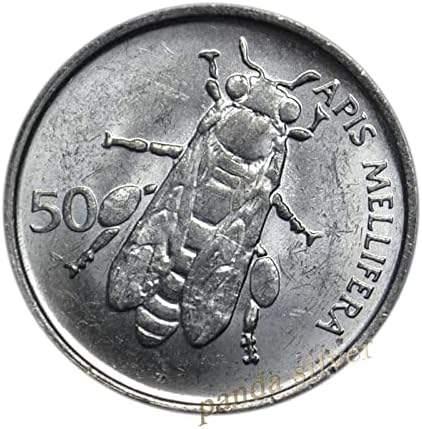Словения, 1991-2006 Случаен година, Алуминиева монета с диаметър 19,9 мм колекция