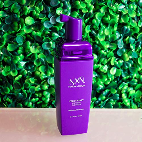 NXN Пенящееся Почистващо средство за лице и грим за Мазна / Комбинирана кожа - Умывание за лице с масло от Какао кората на канела и джинджифил - 2,2 грама