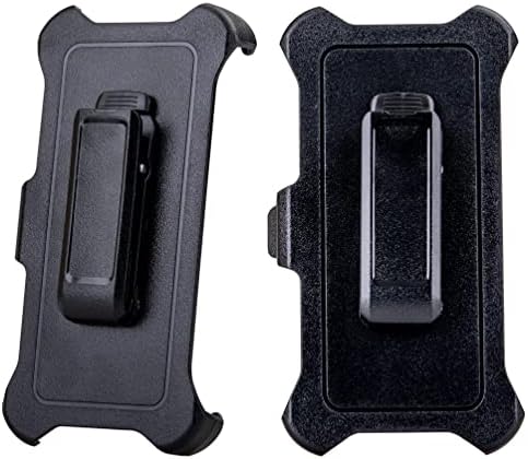 WallSkiN 2 опаковки Замяна кобур с клипс за колан за Apple iPhone 8, 7, 6S, 6, SE 2020 г. (2-ро поколение) Калъф серия OtterBox Defender | скоба за притежателя на колана (калъф в комплекта не са включени)