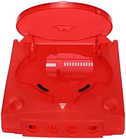 за Dreamcast DC Полупрозрачен Калъф Ретро Игрова Конзола Защитен Корпус Корпус Прозрачен Червен
