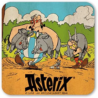 Поставка с логото на Asterix и Obelix® отгледа 10х10 см (лов на дива свиня)