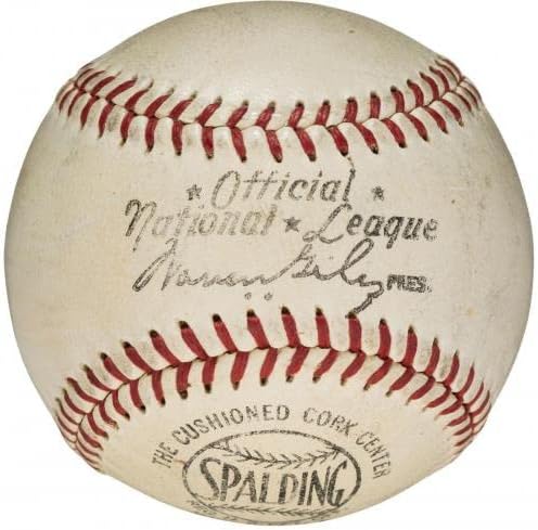 Най-добър сингъл на Джаки Робинсън, Подписан от National League Baseball PSA DNA COA - Бейзболни топки с автографи