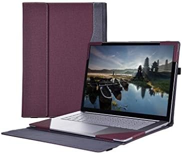 Калъф Honeycase за HP EliteBook 850 G7 15 , поставка за фолио, изкуствена кожа, Защитен Твърд калъф, Съвместим с HP EliteBook 850 G7 15,6 инча, червен