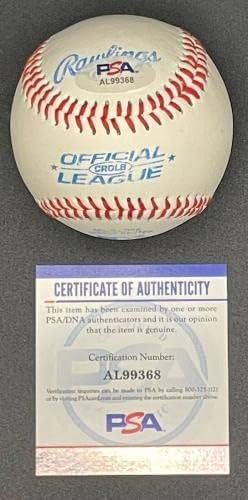Крис Оуингс подписа бейзболен PSA / DNA с автограф - Бейзболни топки с автограф