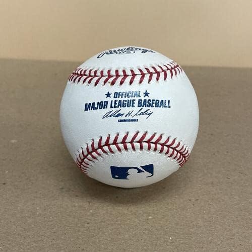 Джейк Гибс подписа Бейзболен OMLB Auto с Голограммой B & E ню ЙОРК Янкис - Бейзболни топки с автографи