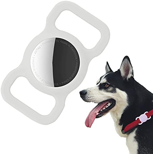 Защитен калъф, съвместим с a-GPS тракера Airtag, Подходящ за аксесоари за яка за кучета и котки, Притежателят на линия за домашни любимци, Силиконов Защитен калъф за въздушна етикети, лека, мека, Защитава от надраскване