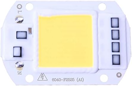 50 W Светодиоди, Прожектори Чип COB 220v Вход Вграден интелигентен IC водача Прожектори Мъниста Чип COB Светлина - (Сияещ цвят: топло, стил A)