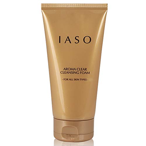 IASO Aroma Прозрачна почистваща пенка 5,3 унции | прозрачна почистване на пенка | почистващ крем за лице
