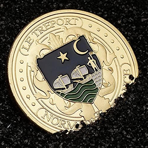 Административно деление на Франция са подбрани Позлатен копие на Сувенирни монети Цветна Възпоменателна монета