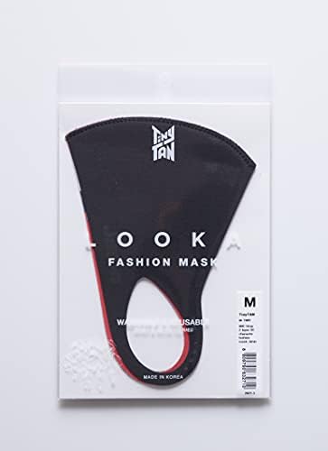LOOKA TinyTAN вдъхновен от Модната Защитна Маска за лице BTS с логото на MIC Drop Fashion Mask