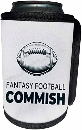 3dRose Минималистичен Маркови стоки Fantasy Football - Опаковки за бутилки - охладители (cc-369885-1)